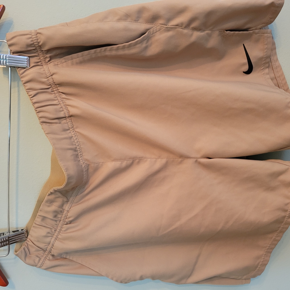 Nike Tan Athletic Shorts